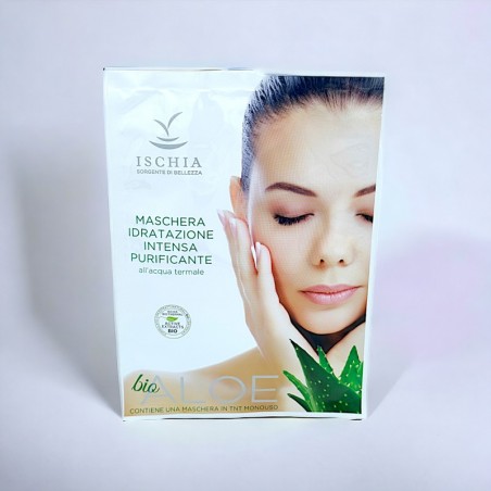 Intensely hydrating and purifying single-use tissue Mask 25 ml with Organc Aloe