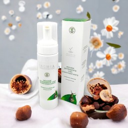 Detoxing face cleansing mousse with Organic Snail Slime 200 ml - Ischia