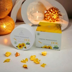 Massage Cream with 10% of organic Arnica 300 ml - Ischia Sorgente di Bellezza