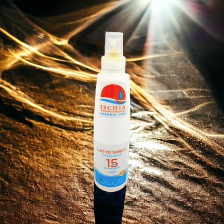Milk Spray with SPF 15 200 ml - Ischia Sorgente di Bellezza