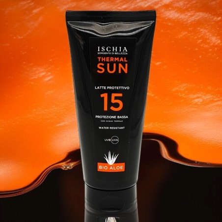Sun Milk with SPF 15 200 ml - Ischia Sorgente di Bellezza