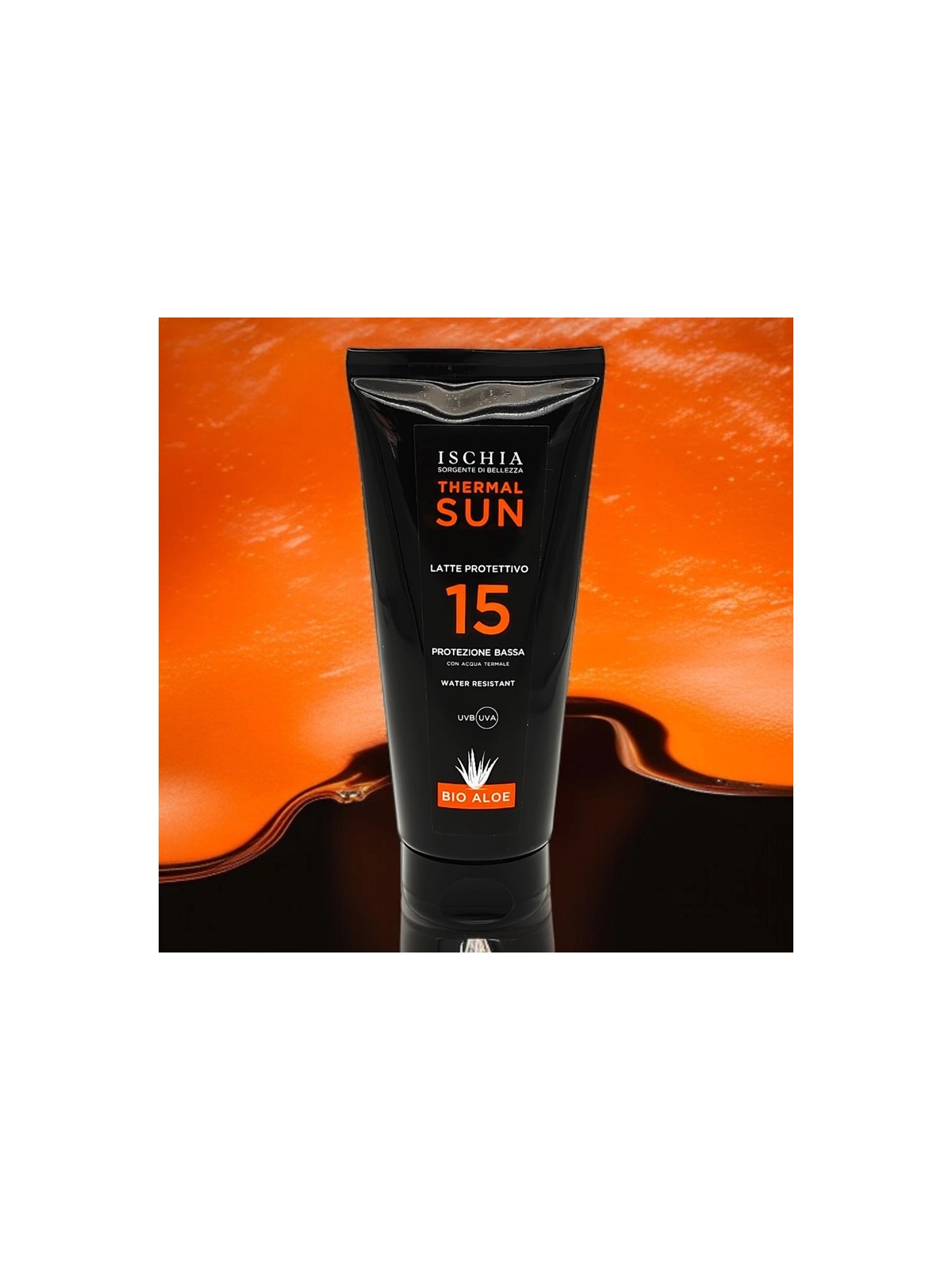 Sun Milk with SPF 15 200 ml - Ischia Sorgente di Bellezza