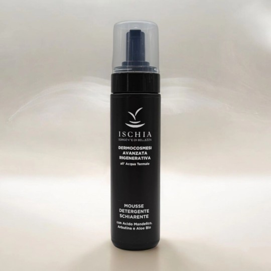 ischia sorgente di bellezza cosmetica avanzata rigenerativa mousse detergente schiarente 200 ml