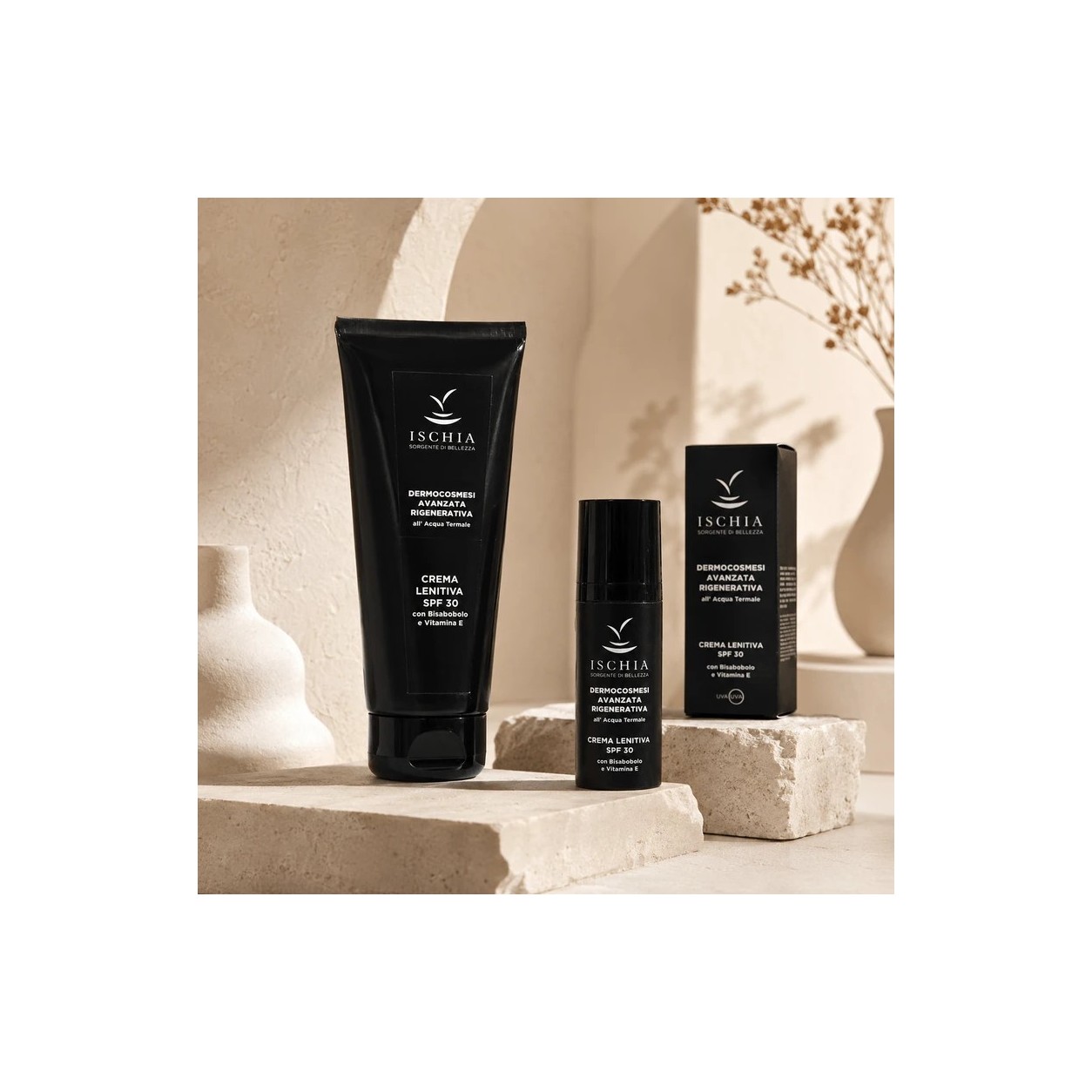 Ischia Sorgente di Bellezza Dermocosmesi Avanzata Rigenerativa Crema Lenitiva SPF 30