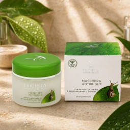 Maschera antirughe riparatrice 100 ml - Bava di Lumaca Bio e Acido Jaluronico Biotech