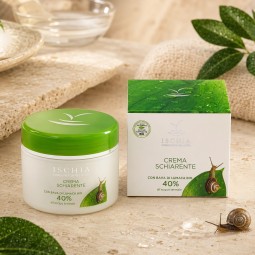 Crema schiarente 40% Bava 50 ml - Bava di Lumaca Bio e Acido Jaluronico Biotech