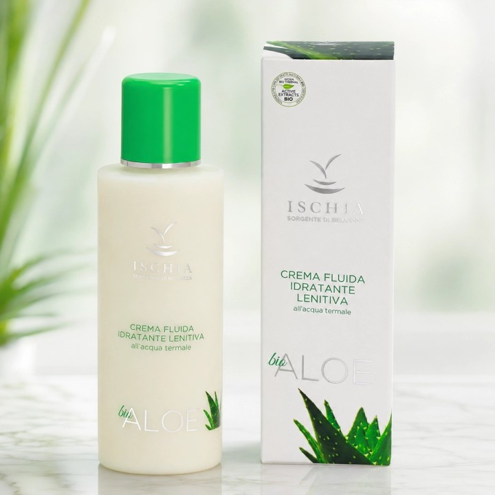 Crema fluida idratante lenitiva 200 ml - Aloe Bio