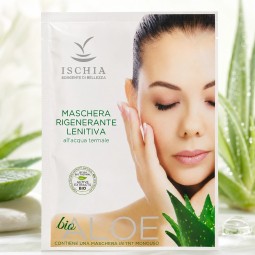 Maschera rigenerante lenitiva TNT monouso 25 ml - Aloe Bio