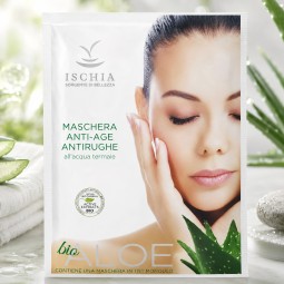 Anti-Age and Anti-Wrinkle single-use tissue Mask 25 ml - Bio Aloe