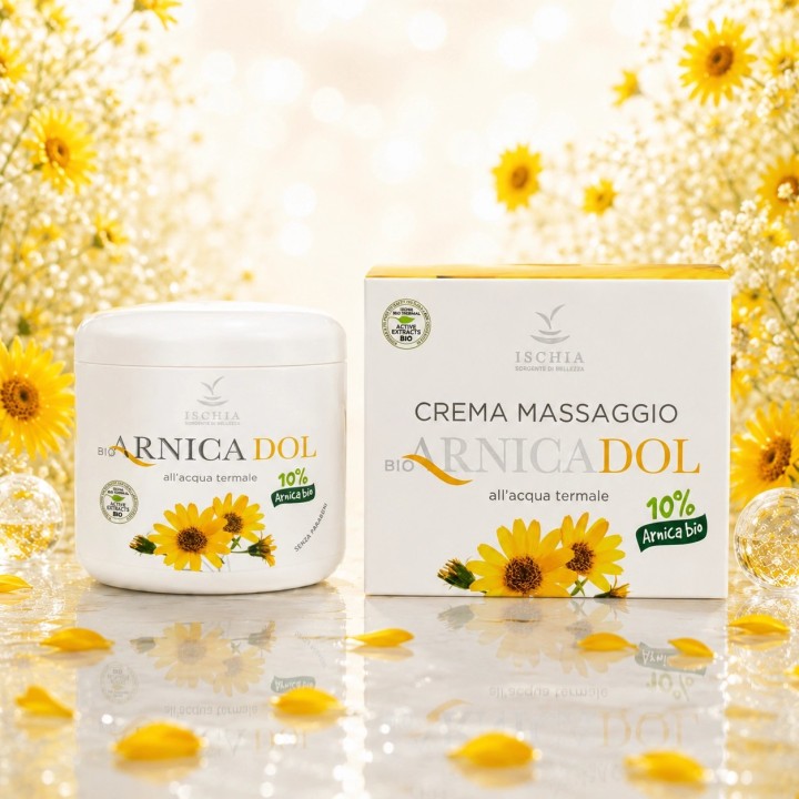 Crema massaggio Bio Arnica Dol 300 ml